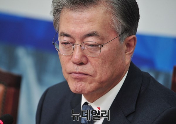 ▲ 문재인 전 더불어민주당 대표. ⓒ뉴데일리 DB