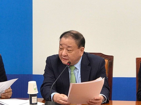 ▲ 강창일 더불어민주당 의원. ⓒ강창일 페이스북