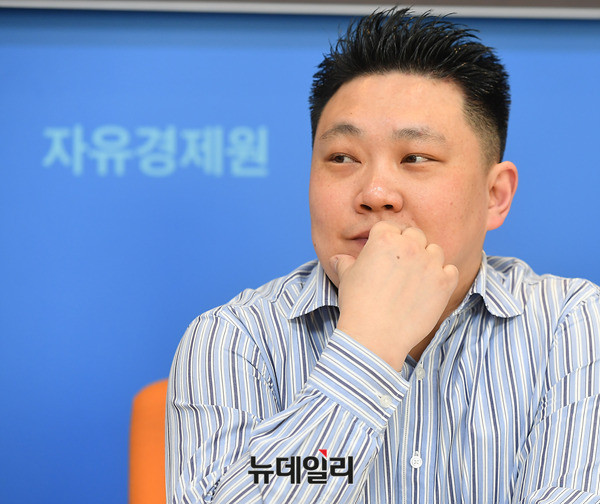 ▲ 임종화 경기대 무역학과 교수. ⓒ뉴데일리 정상윤 기자