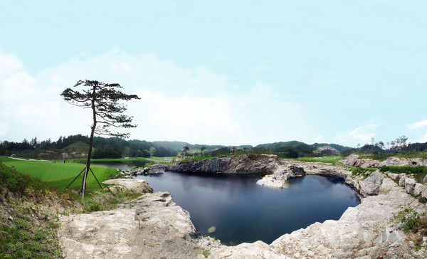 ▲ 힐데스하임골프장 스완코스 5홀 모습.ⓒ힐데스하임컨트리클럽