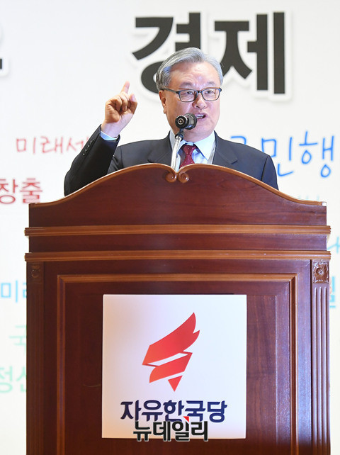 ▲ 인명진 자유한국당 비상대책위원장. ⓒ뉴데일리 정상윤 기자