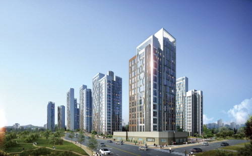 ▲ 사당동 지역주택조합 단지 '이수역 힐스테이트(가칭)' 투시도. ⓒ 현대건설