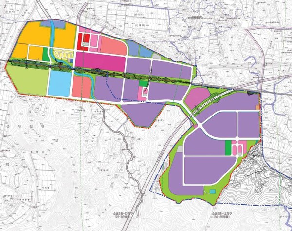 ▲ 충북 충주에코폴리스 조감도.ⓒ충북경자청