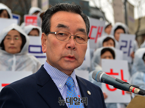 ▲ 정광영 한국자유총연맹 사무총장 ⓒ 뉴데일리 공준표