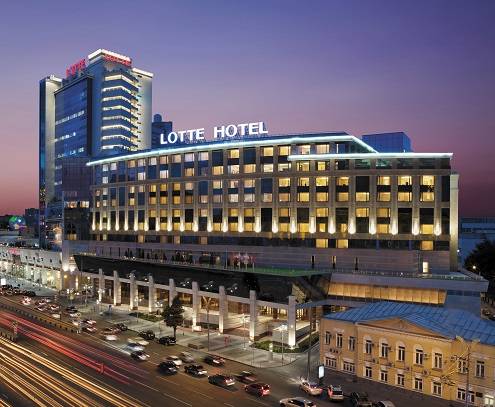 ▲ 러시아 모스크바에 위치한 롯데호텔. ⓒ롯데그룹