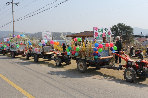 ▲ 지난 해 열린 김천자두꽃축제 모습.ⓒ김천시