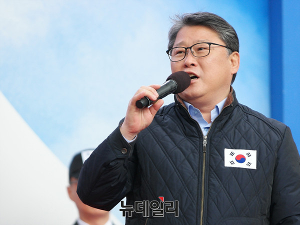 ▲ 조원진 자유한국당 의원. ⓒ뉴데일리 이기륭 기자