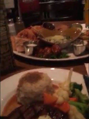 ▲ 시티 아이샤가 지난 2월 12일(현지시간) 찍은 두 번째 영상. 이날 시티 아이샤는 하드록 카페에서 생일파티를 한 것으로 알려져 있다. ⓒ뉴데일리뉴데일리