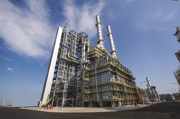 ▲ 현대케미칼 MX 공장 전경.