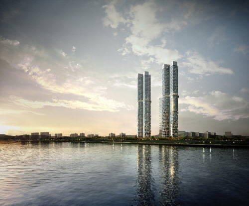 ▲ 아크로 서울포레스트 투시도. ⓒ 대림산업