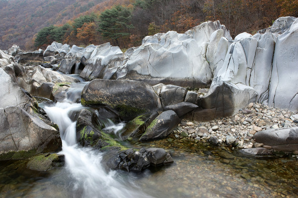 ▲ 청송 백석탄(白石灘).ⓒ경북도