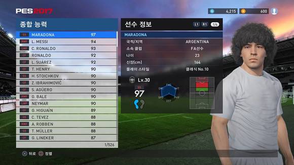 ▲ 디에고 마라도나가 자신의 이미지가 불법 도용돼 PES 제작사인 코나미에 소송을 준비 중이다.ⓒ 뉴데일리 송승근 기자