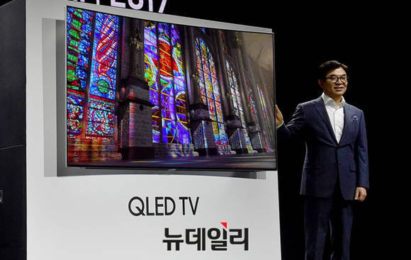 ▲ QLED TV 자료사진.ⓒ삼성전자