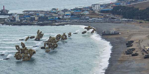 ▲ 美해병 제11원정대(MEU)는 경북 포항에서 실시한 한미 해병 연합상륙훈련에도 참가했다. ⓒ美해병 제11원정대 홈페이지.