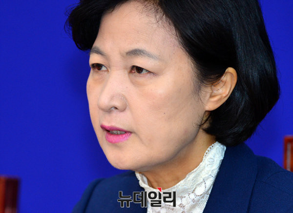 ▲ 추미애 민주당 대표. ⓒ공준표 기자