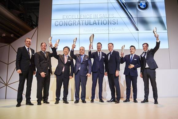 ▲ BMW그룹의 글로벌 어워드에서 한국 딜러사 두 곳이 수상자로 선정됐다.ⓒBMW코리아