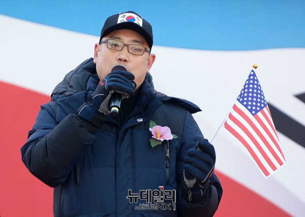 ▲ 변희재 미디어워치 대표. ⓒ 뉴데일리 이기륭 기자