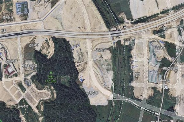 ▲ 국민체육센터 사업위치도.ⓒ세종시