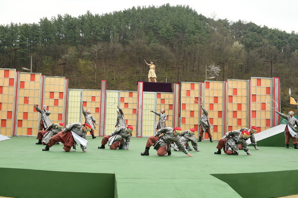 ▲ 올해 고령대가야축제 공연 모습.ⓒ고령군