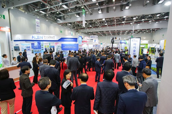 ▲ 국제그린에너지 전시관 전경.ⓒ엑스코