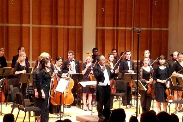 ▲ 미국의 중심지인 뉴욕 맨해튼에서 북한 체제와 김일성을 찬양하는 콘서트가 또 열렸다. 2016년 9월 27일 美월스트리트 저널 또한 이 문제를 지적했다. ⓒ美월스트리트 저널 관련보도 화면캡쳐