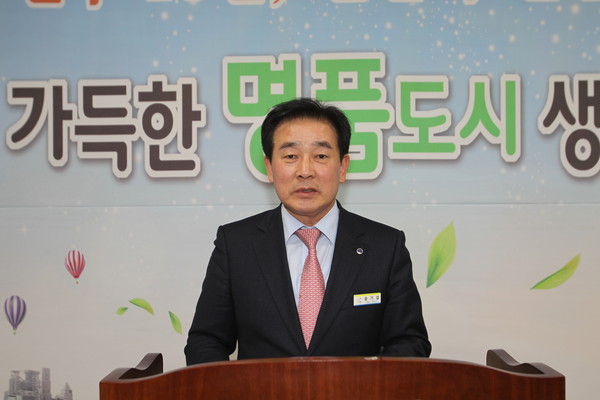 ▲ 송기섭  진천군수.ⓒ진천군