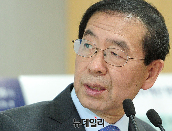 ▲ 박원순 서울시장ⓒ뉴데일리DB