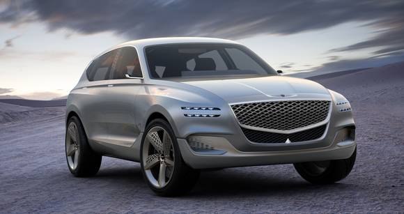 ▲ 제네시스 SUV 콘셉트카 GV80 ⓒ현대차