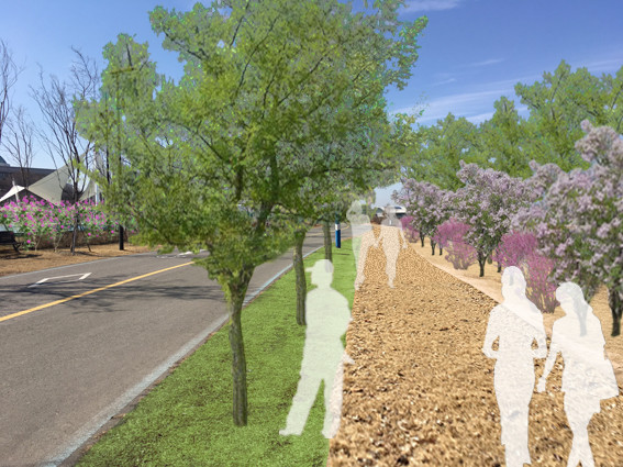 ▲ 여의도 이용숲 조성 공사 이미지. ⓒ서울시 제공