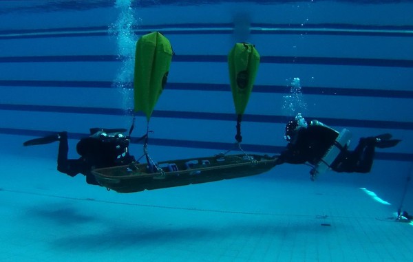 ▲ 119구조대원 '수난사고 종합훈련'. ⓒ서울시 제공