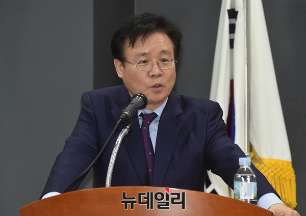 ▲ 유동열 자유민주연구원장. ⓒ뉴데일리 이종현 기자