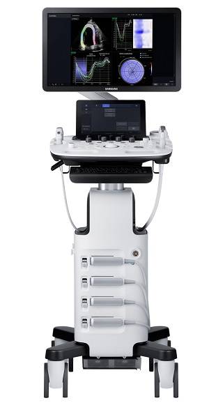 ▲ 삼성 초음파 진단기기 'HS40'. ⓒ삼성전자