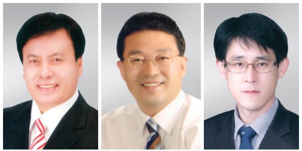 ▲ 충북도의회 임병운 의원(왼쪽부터), 황규철 의원, 김학철 의원.ⓒ충북도의회