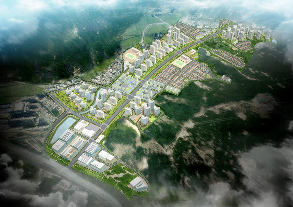 ▲ 대구도남 공공주택지구 조감도.ⓒLH 대구지역본부