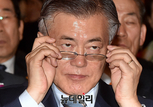 ▲ 문재인 민주당 대선후보. ⓒ이종현 기자