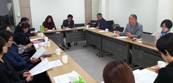 ▲ 녹색청주협의회 사회복지위원회가 21일 워크숍을 진행했다.ⓒ청주시