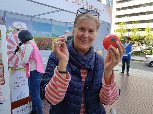 ▲ 지난해 열린 달성토마토 축제 모습.ⓒ달성군