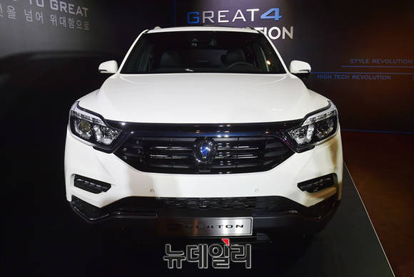 ▲ 쌍용자동차 G4 렉스턴.ⓒ이종현 기자