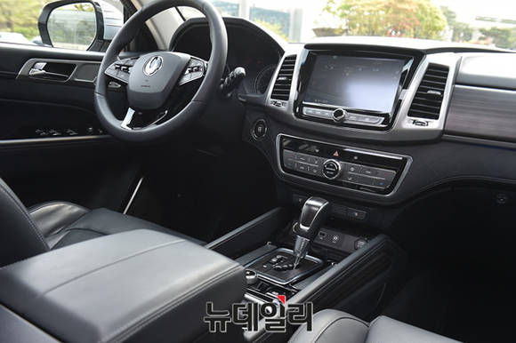 ▲ 쌍용자동차 G4 렉스턴 내부.ⓒ이종현 기자