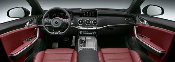 ▲ 스팅어 프리미엄 인테리어.ⓒ기아자동차