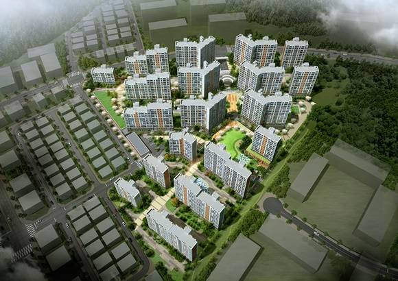 ▲ '성남고등 호반베르디움' 조감도. ⓒ호반건설