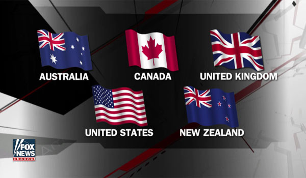뉴질랜드의 휴양도시 퀸스타운에서 미국, 영국, 캐나다, 호주, 뉴질랜드 정보기관 수장들이 회합을 갖고 있다고 영어권 언론들이 지난 24일(현지시간) 일제히 보도했다. ⓒ美폭스뉴스 관련보도 화면캡쳐.