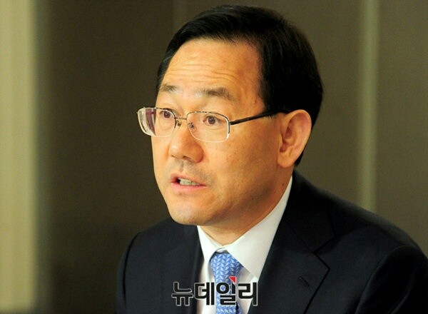 ▲ 주호영 바른정당 원내대표ⓒ뉴데일리 공준표 기자