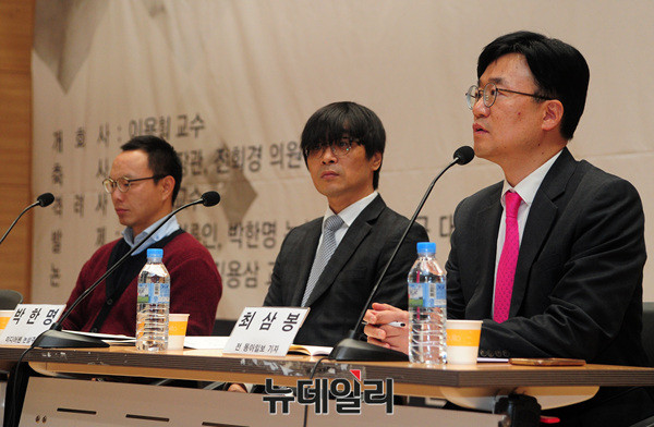 ▲ 최삼봉 전 동아일보 기자 ⓒ 뉴데일리 공준표