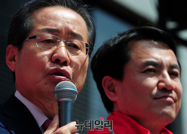 ▲ 자유한국당 홍준표 후보의 4월 13일 페이스북 화면 ⓒ홍준표 후보 페이스북 화면 캡처