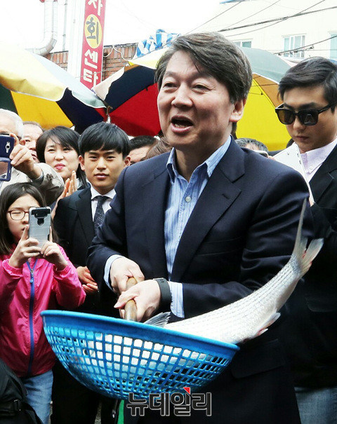 ▲ 안철수 국민의당 후보. ⓒ뉴데일리 공준표 기자