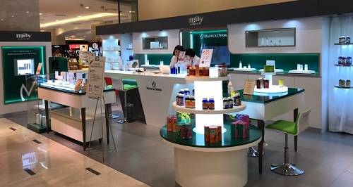 ▲ 동국제약은 헬스앤뷰티샵 '메이올웨이즈'를 신세계백화점 충정점에 입점시켰다. ⓒ동국제약