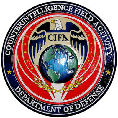 부시 정부가 '테러와의 전쟁' 시절 美국방부 산하에 설치한 '테러조직 전담 첩보조직'  CIFA의 로고. 지금은 美국방부 산하 정규조직인 DCHC로 탈바꿈했다. ⓒ플릭커 공개사진 캡쳐.