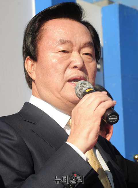 ▲ 한국자유총연맹 김경재 총재. ⓒ뉴데일리 DB