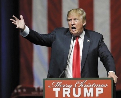 ▲ 북한 핵-미사일 도발에 군사작전 준비를 완료한 트럼프 대통령.(연합뉴스)